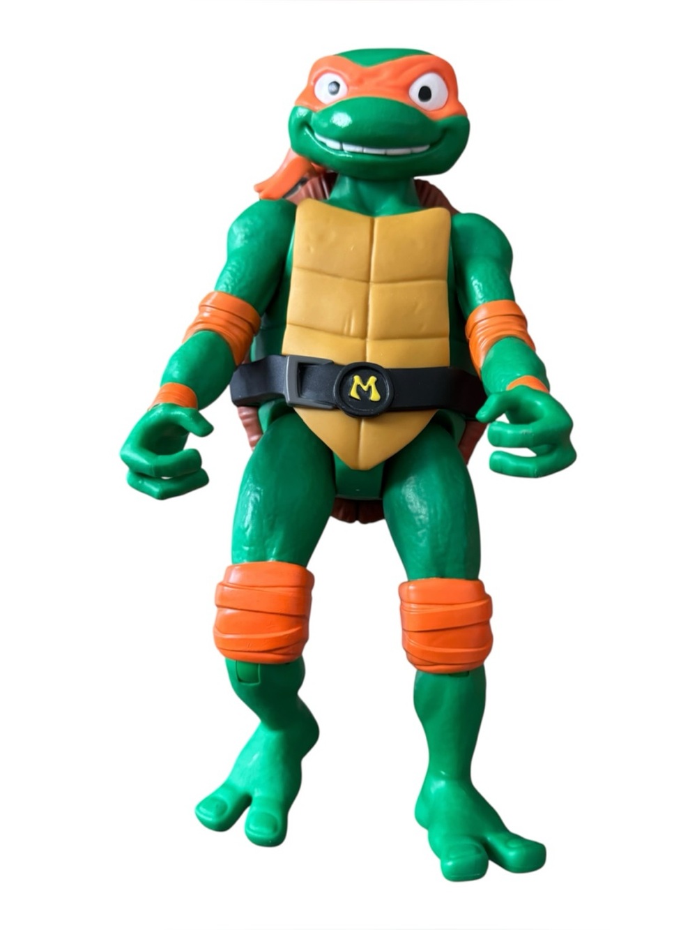 Playmates TMNT Michelangelo Battle Shell 11 Inch Nunchuck Figure Large